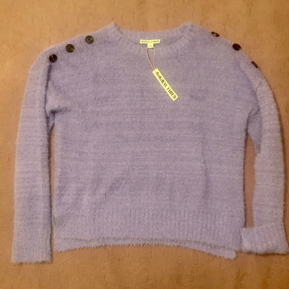 🆕 Soft Button Sweater 💜 - Picture 10 of 14